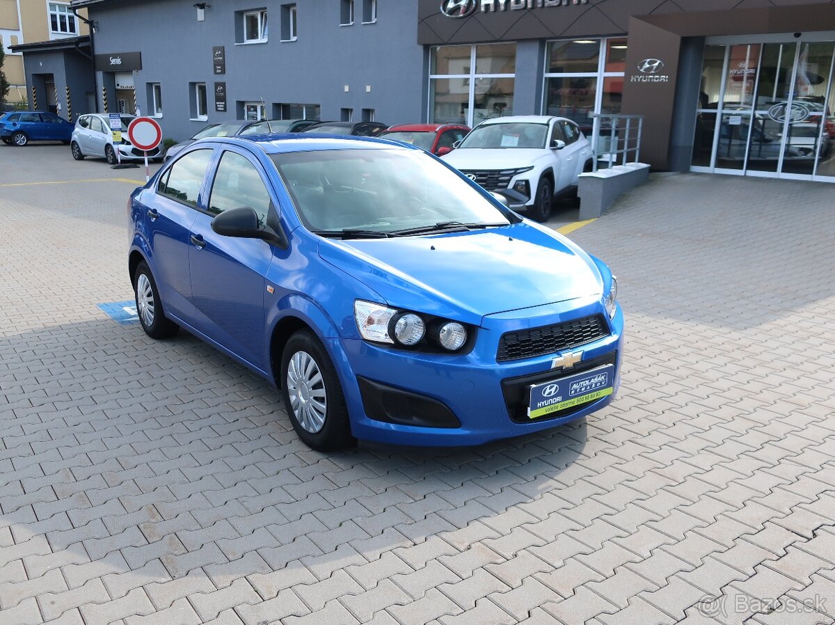 AKCE Chevrolet Aveo 1.2 16V 51kW LPG-NOVÁ NÁDRŽ KLIMA ČR