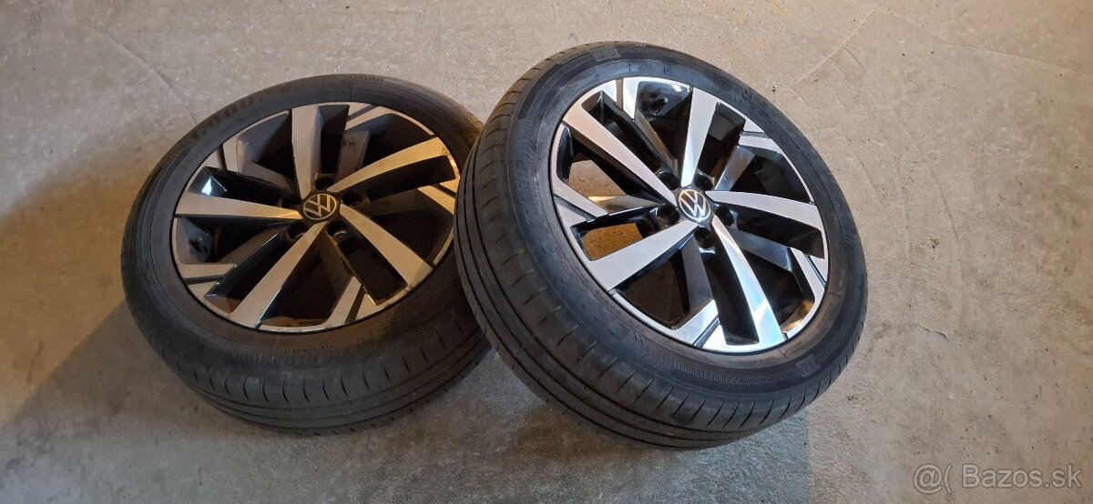 VW disky 16" 5x100 6.5J ET47 VW Polo, T-Cross