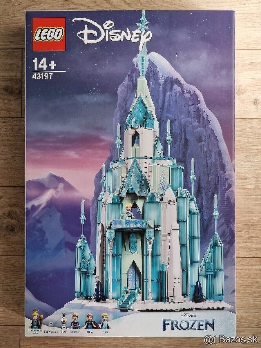 Predam nove lego frozen ľadový zámok 43197