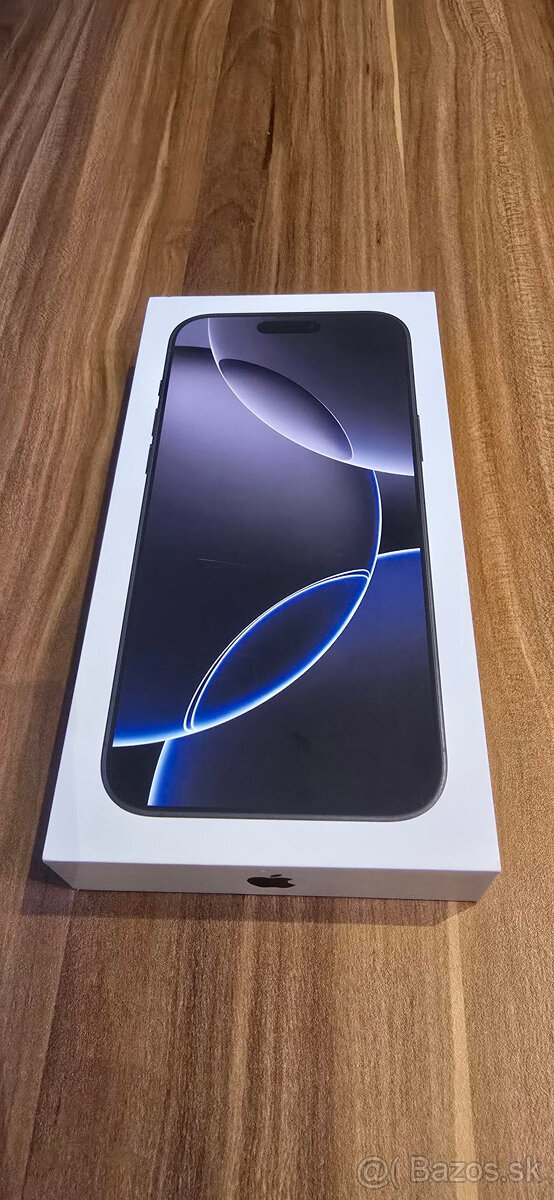 iPhone 16 Pro Max 512GB Black Titanium NEROZBALENY