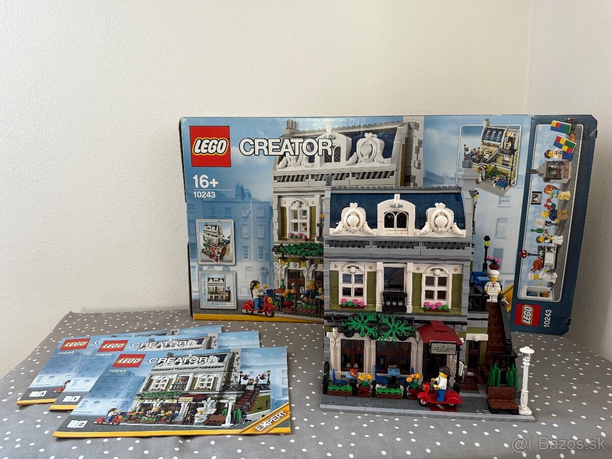 LEGO CREATOR EXPERT 10243 Pařížská restaurace - Z VÝSTAVKY