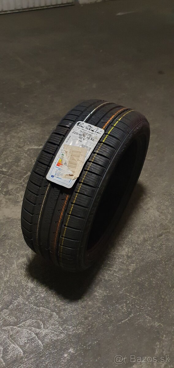 1 kus nova zimna pneu 225/40 R18 Continental Winter Contact