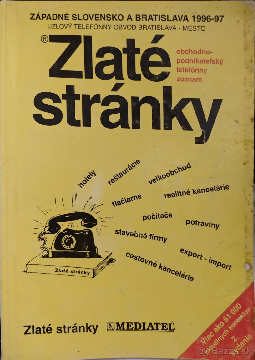 Zlate stránky Brno 1992