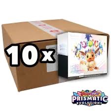 Pokemon Prismatic Evolution 10x ETB (CASE)