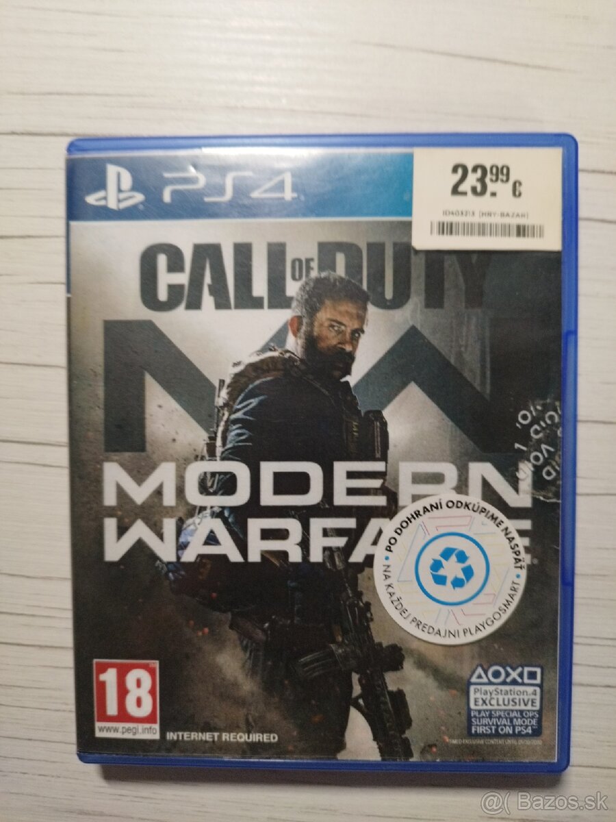 Predávam hru Call of duty modern warfare