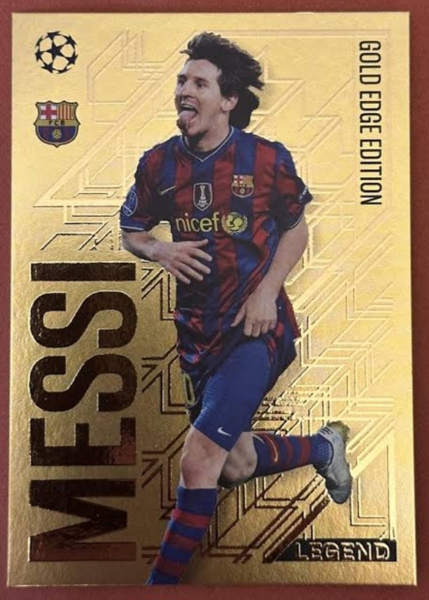 LIONEL MESSI - GOLD EDGE EDITION MATCH ATTAX 2024/24