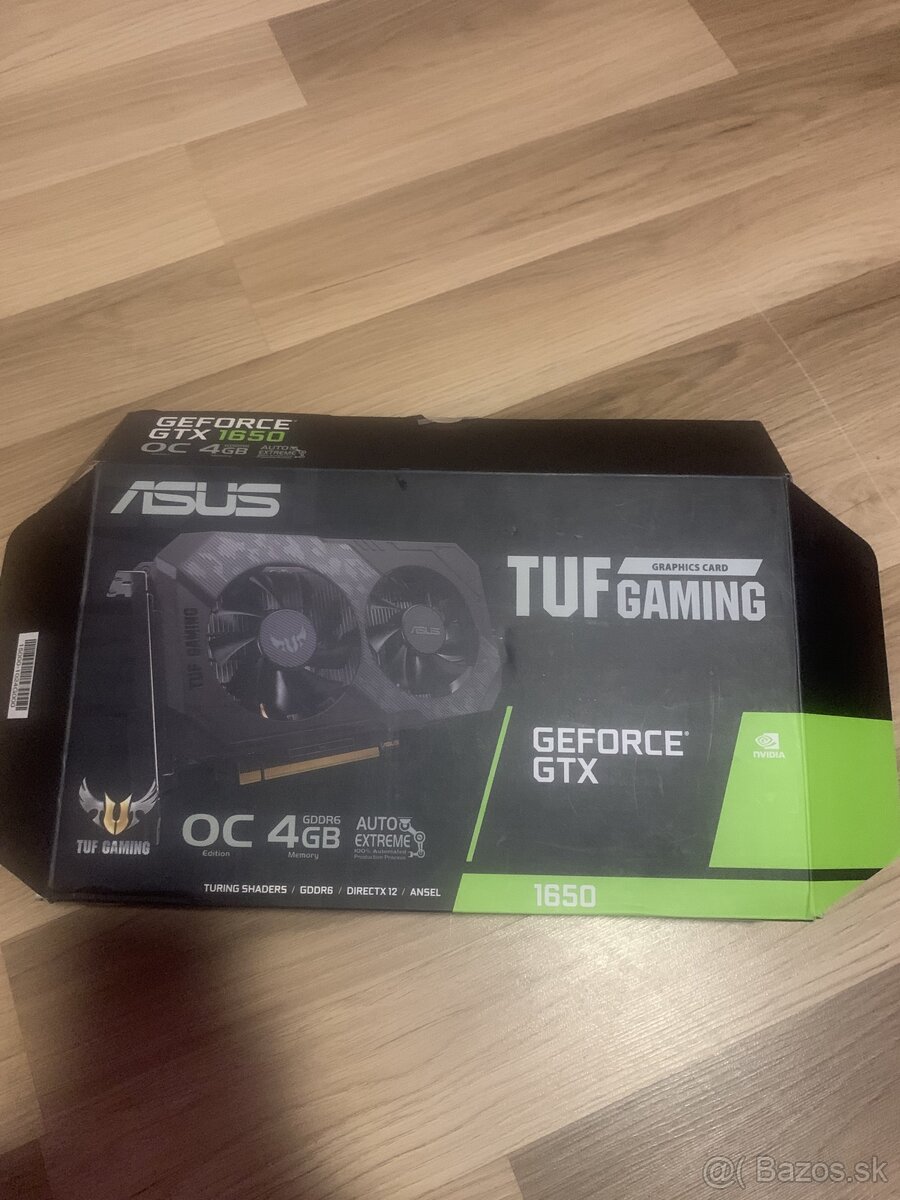 Geforce gtx 1650 asus tuf gaming nvidia