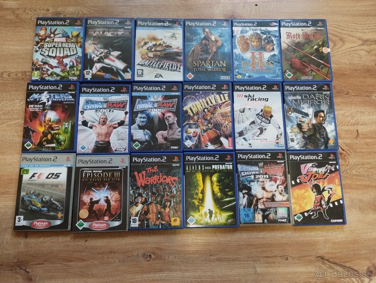 Ps2, Playstation 2 hry