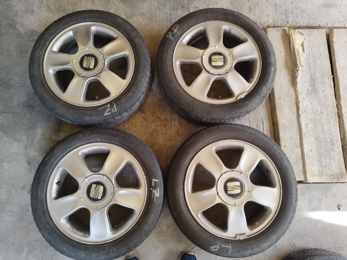 Predám elektróny 4x100, 185/55 R15