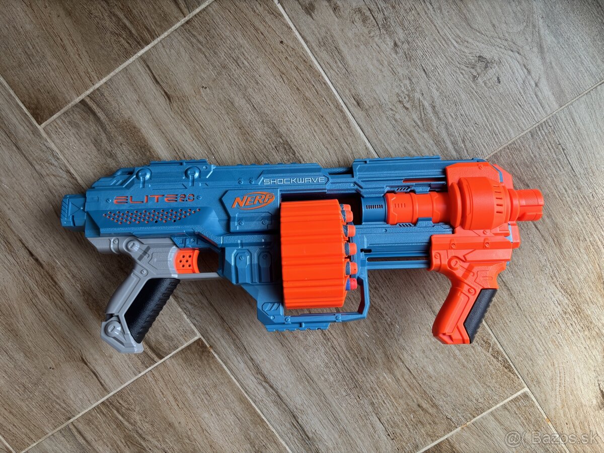 NERF - Elite 2.0 Shockwave + penové náboje