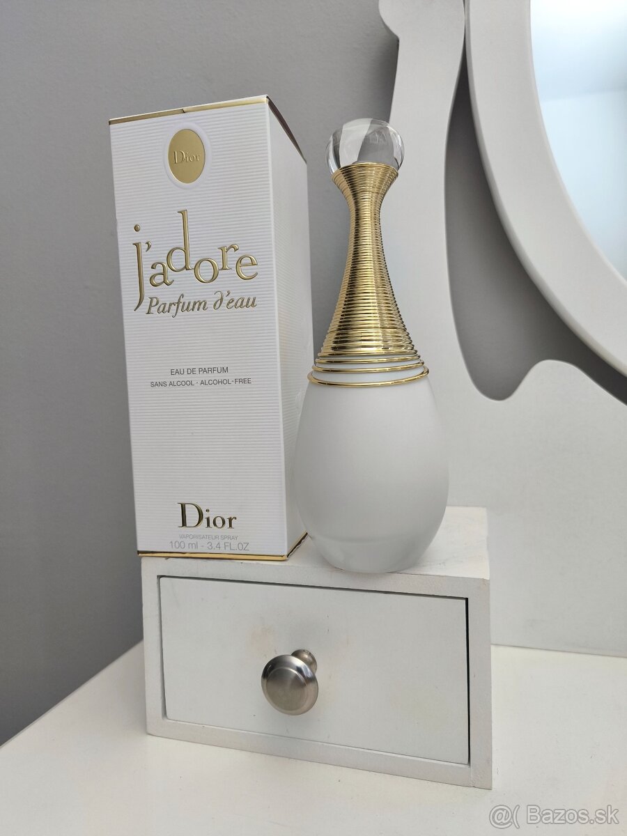 Novinka Dior J'adore Parfum d'eau edp 100ml.