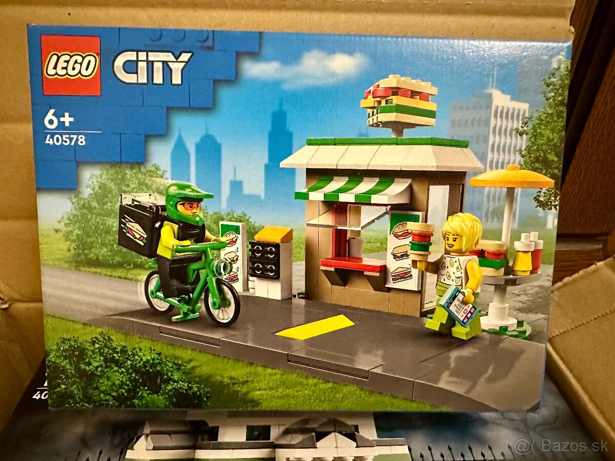 LEGO City 40578 Stánok s občerstvením