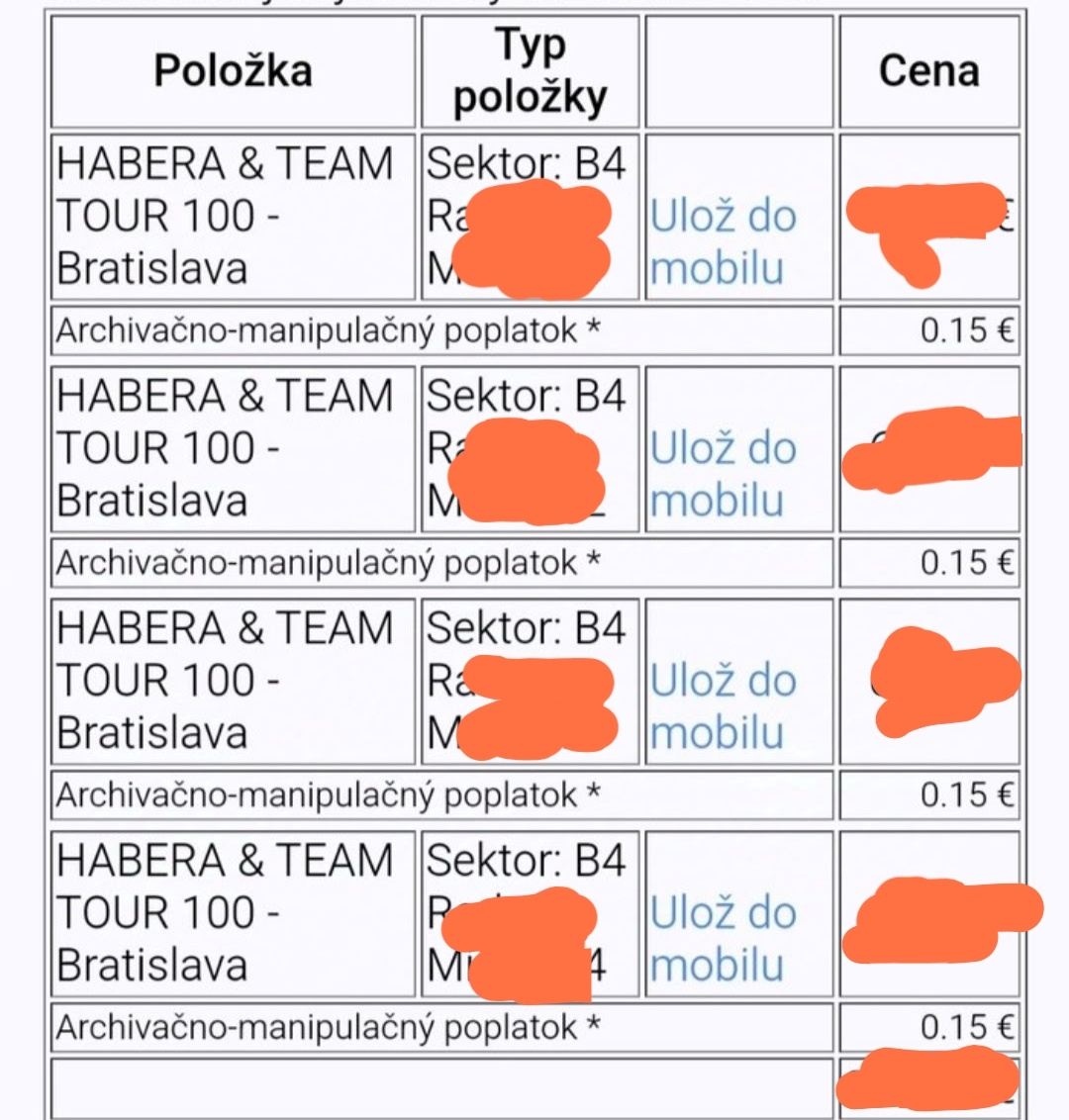 Habera a Team Tour100, Bratislava