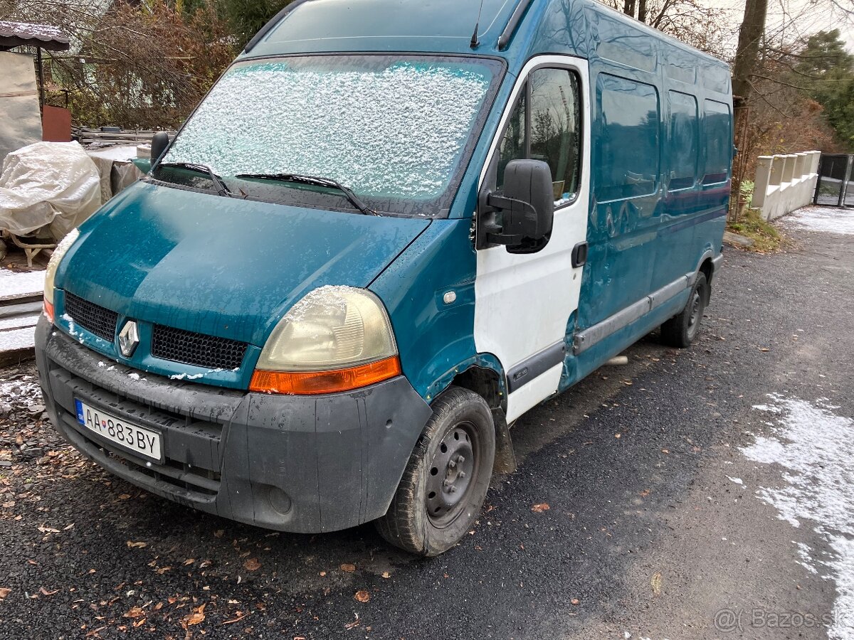 Renault master 2.5 diesel rok 2005