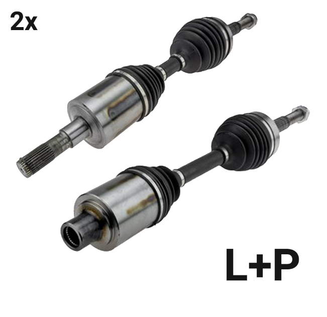 2x predná poloos JEEP CHEROKEE LIBERTY KJ 2002-07