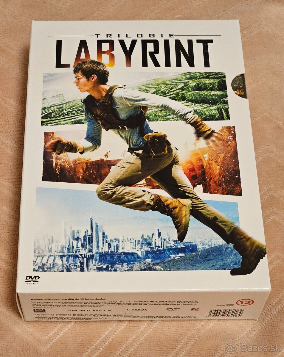 DVD Labyrint trilógia