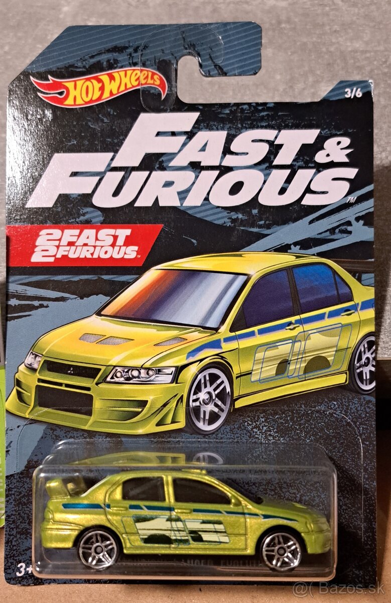 Hot wheels fast and furious