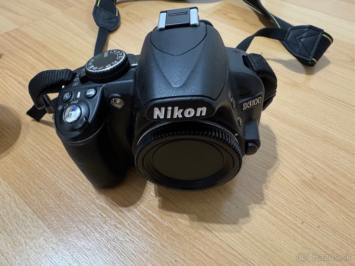 Nikon D-3100+príslušenstvo