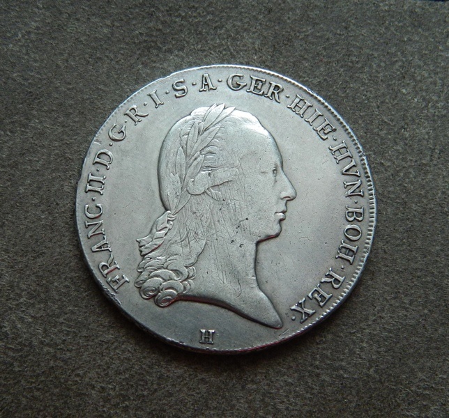 Predám 1 toliar 1795 H  Franc II.