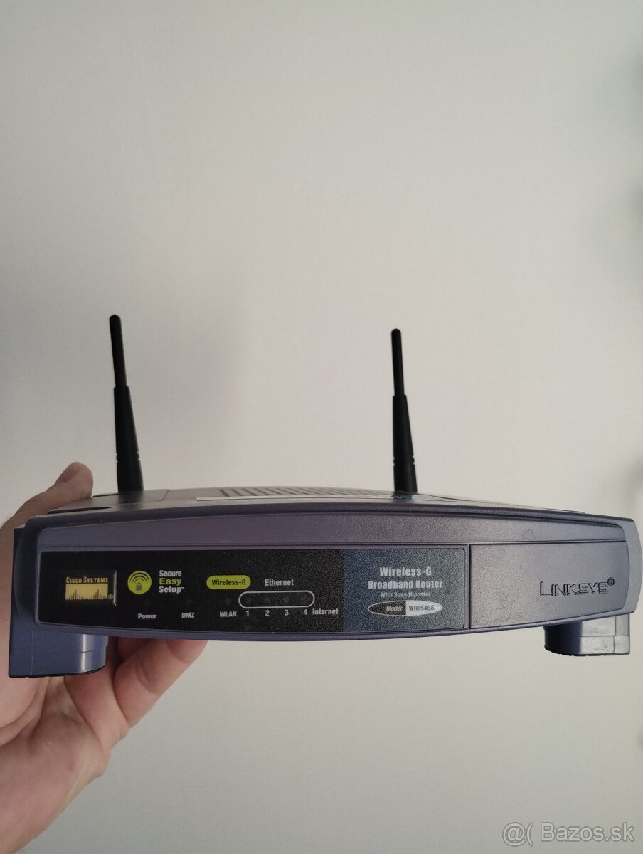 Predam Wifi router Linksys WRT54GS