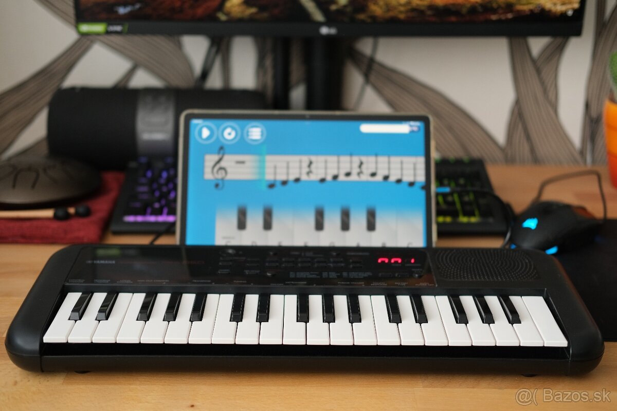 PREDÁM klávesy/keyboard s dynamikou Yamaha PSS-A50