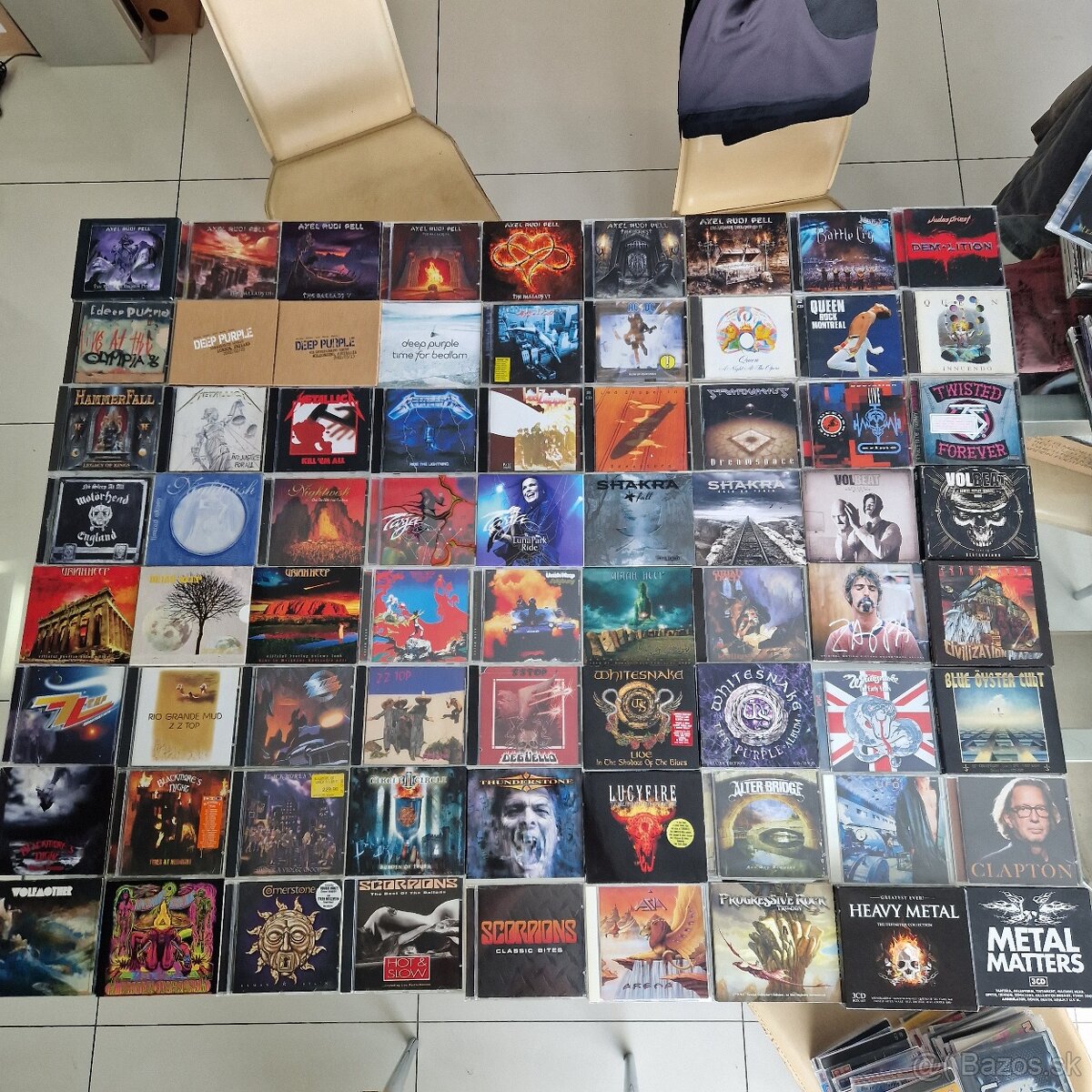 CD-čka...AXEL RUDY PELL,JUDAS PRIEST,DEEP PURPLE,AC/DC,QUEEN