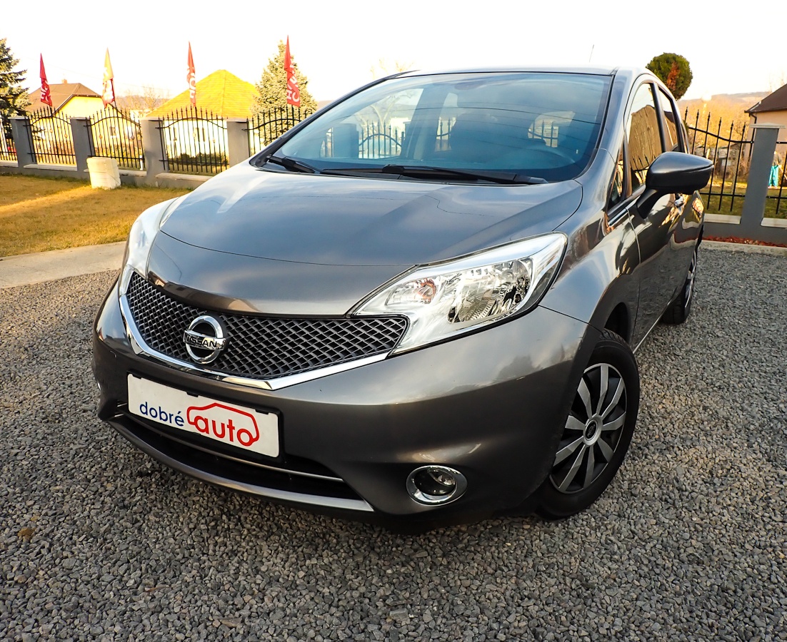 NISSAN NOTE 1.2 BENZIN 12/2014 - 44tis km KAMERA-NAVI -STK