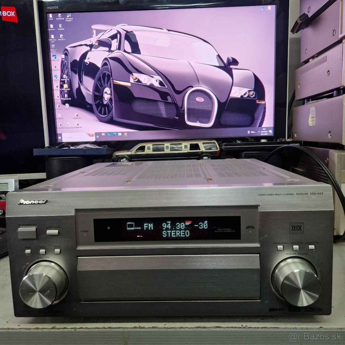 PIONEER VSX-AX3...AV receiver 7.1 , THX surround EX , Dolby