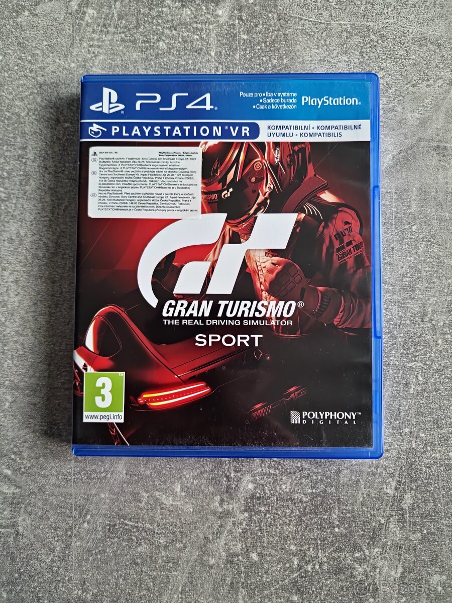 Gran Turismo Sport CZ PS4