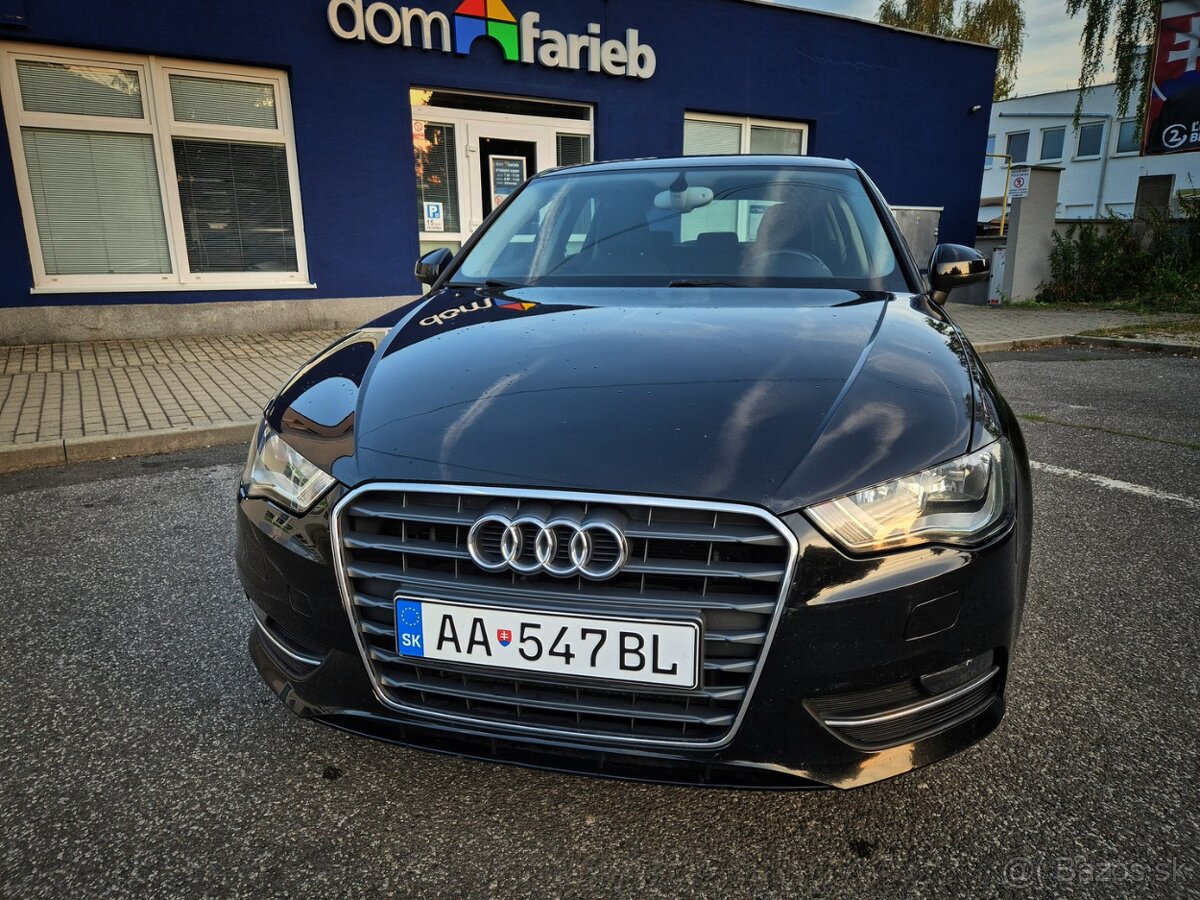 Predám Audi A3 Sportback 1.6TDI 105k 2014