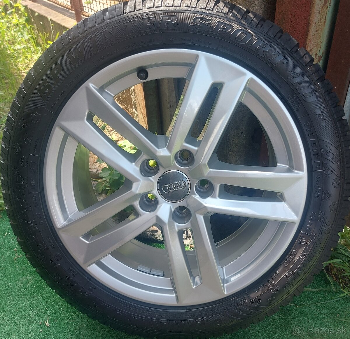 Originálna zimná sada AUDI - 5x112 r17 + Dunlop 225/50 r17