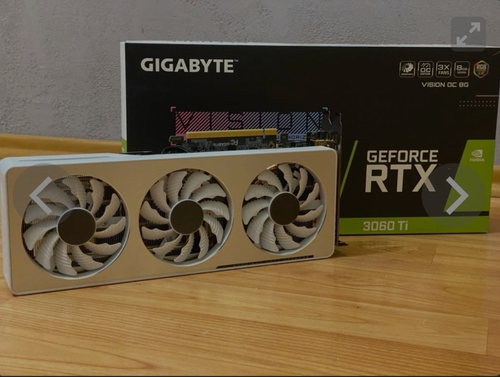 GIGABYTE RTX 3060 Ti VISION OC 8GB (rev 2.0)