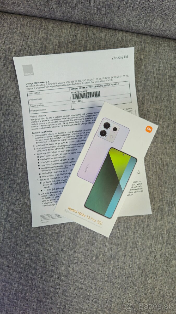 XIAOMI Redmi Note 13 Pro 5G 256GB