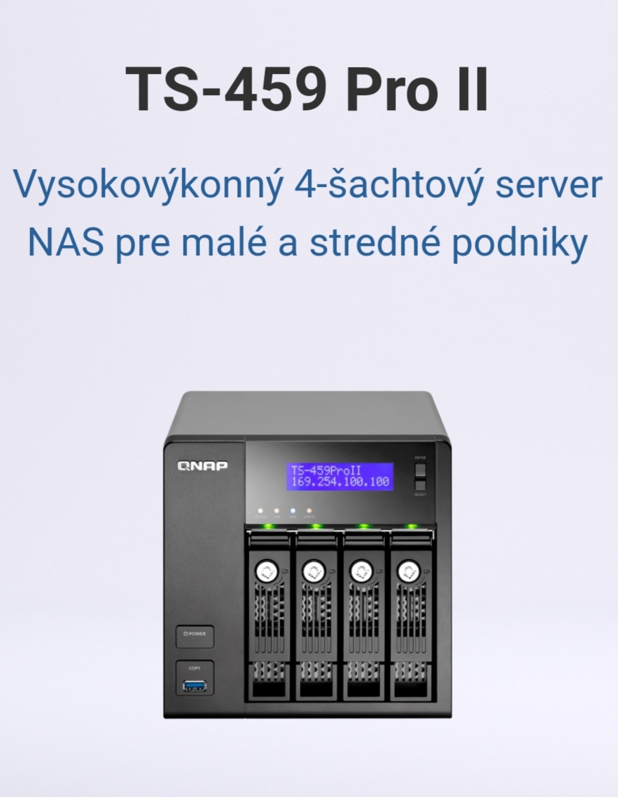 QNAP TS-459 Pro II