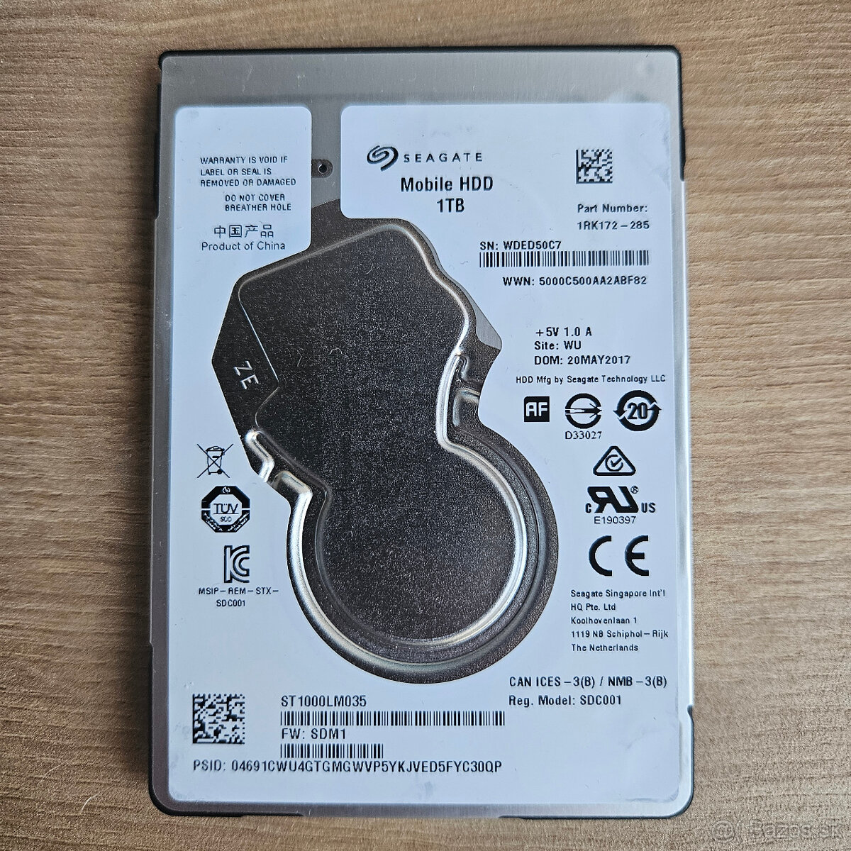 Pevny disk 2.5" Seagate Mobile 1TB