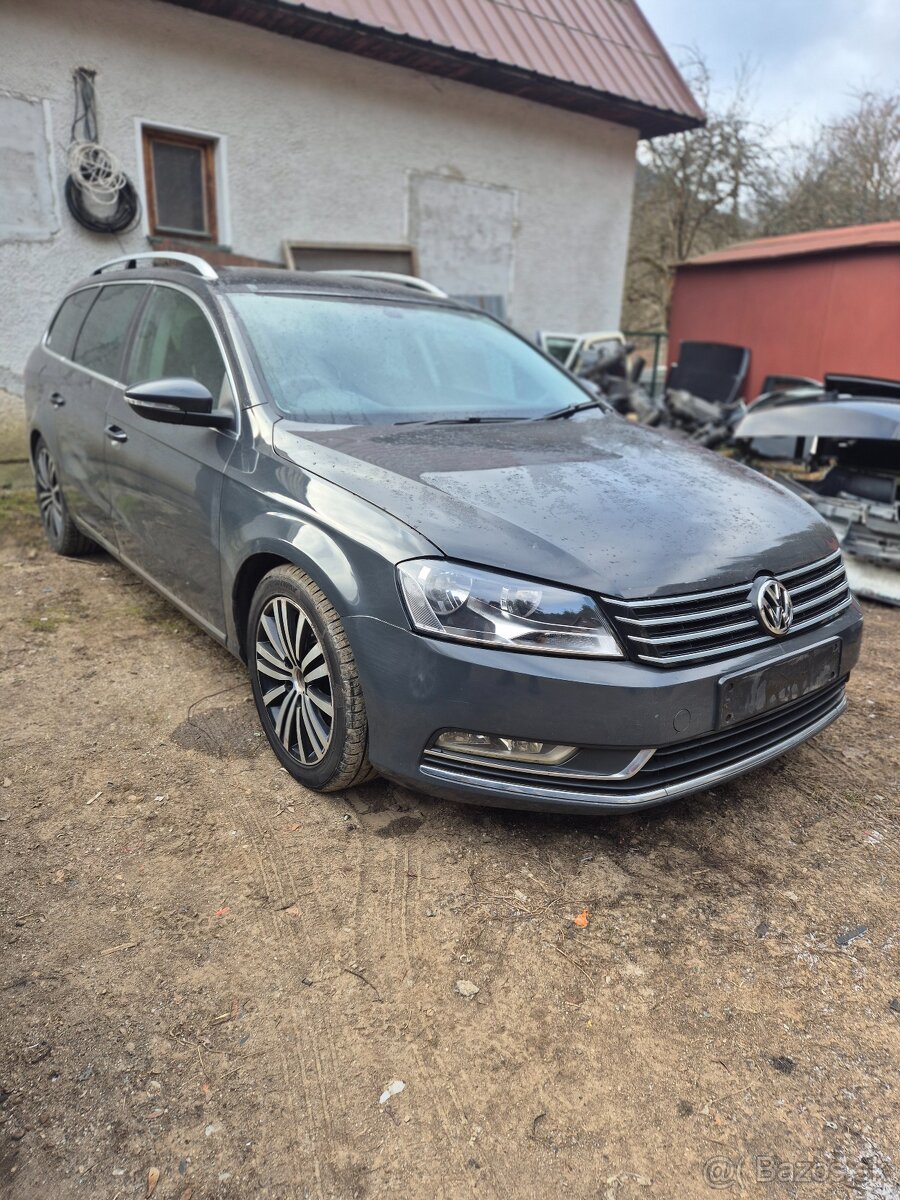 Rozpredám na náhradné diely Volkswagen Passat B7 variant