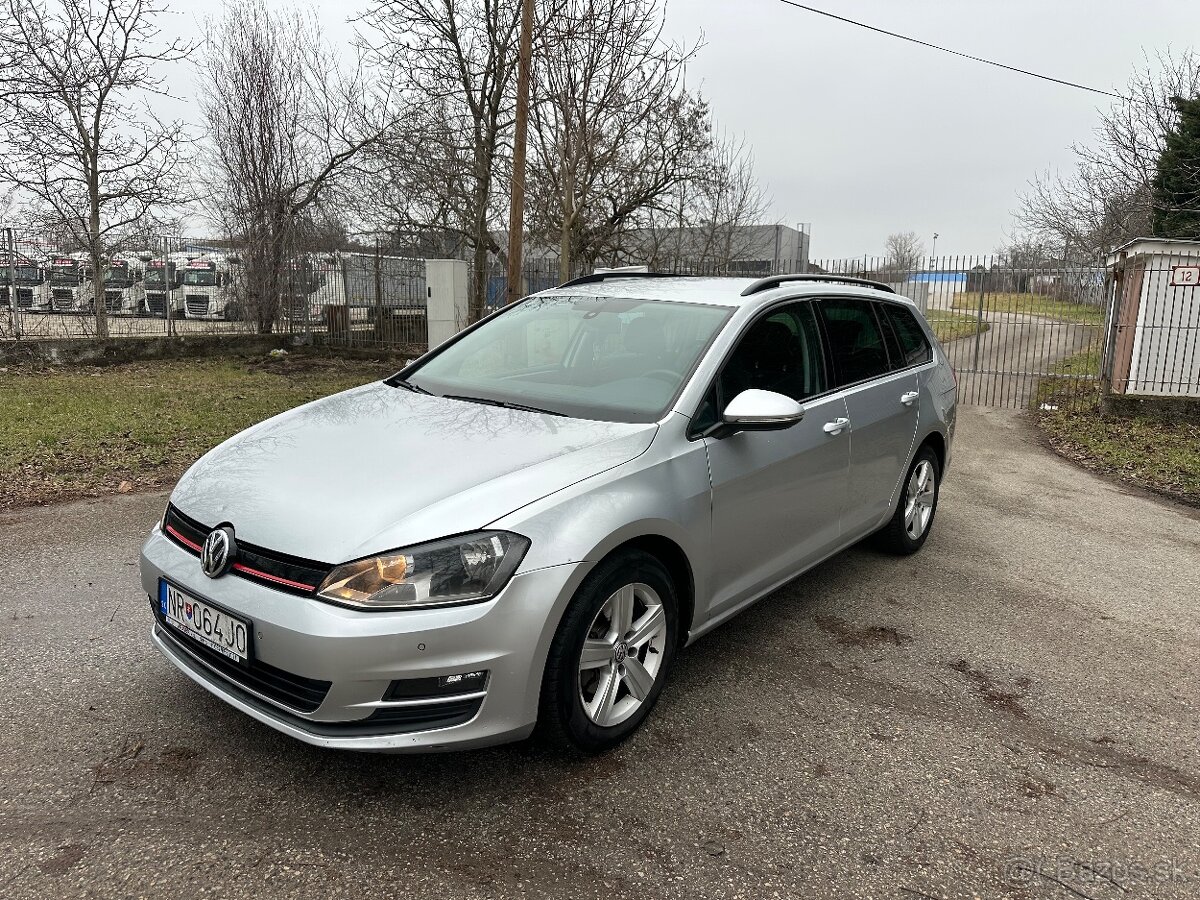 VW Golf 7 Variant 1.6TDI 77kw CR MT/5