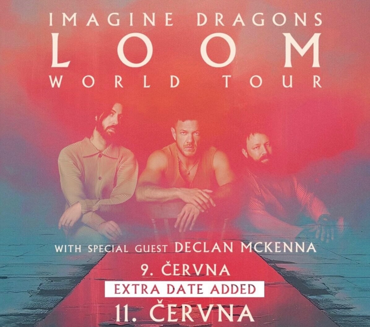 Imagine Dragons Praha 9.6.2025 - sedenie