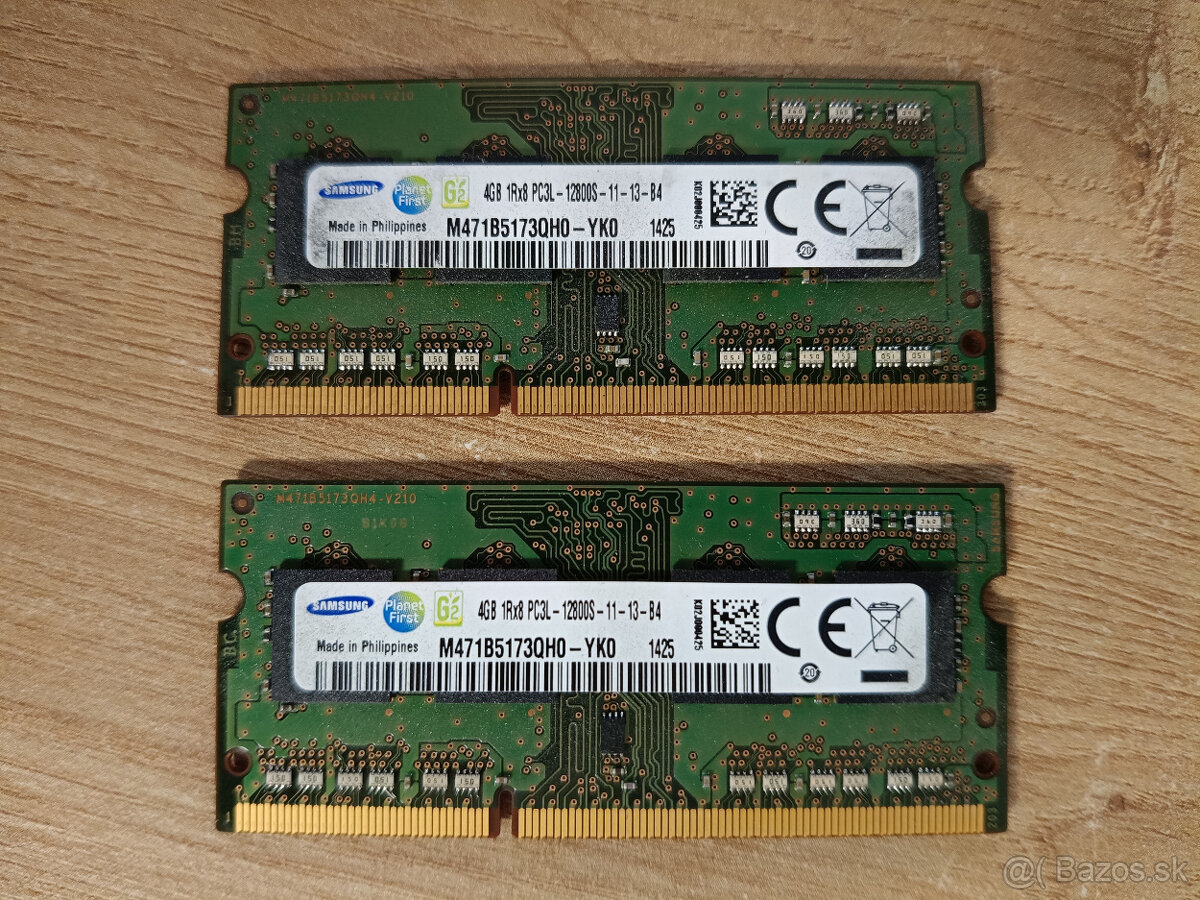 SO-DIMM 4+4 GB DDR3 1600 MHz CL11