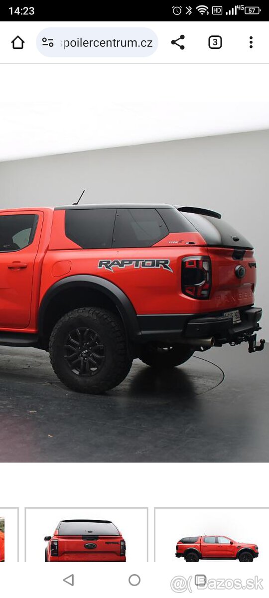 Predám hardtop na Ford Ranger od  r.v.2022