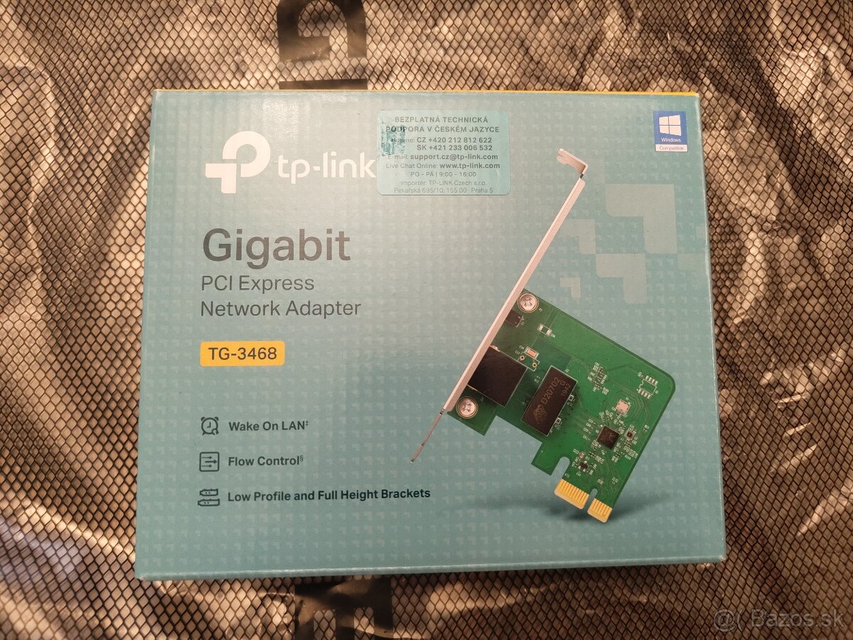 Sieťová karta TP-link, TG-3468, 1 Gbit