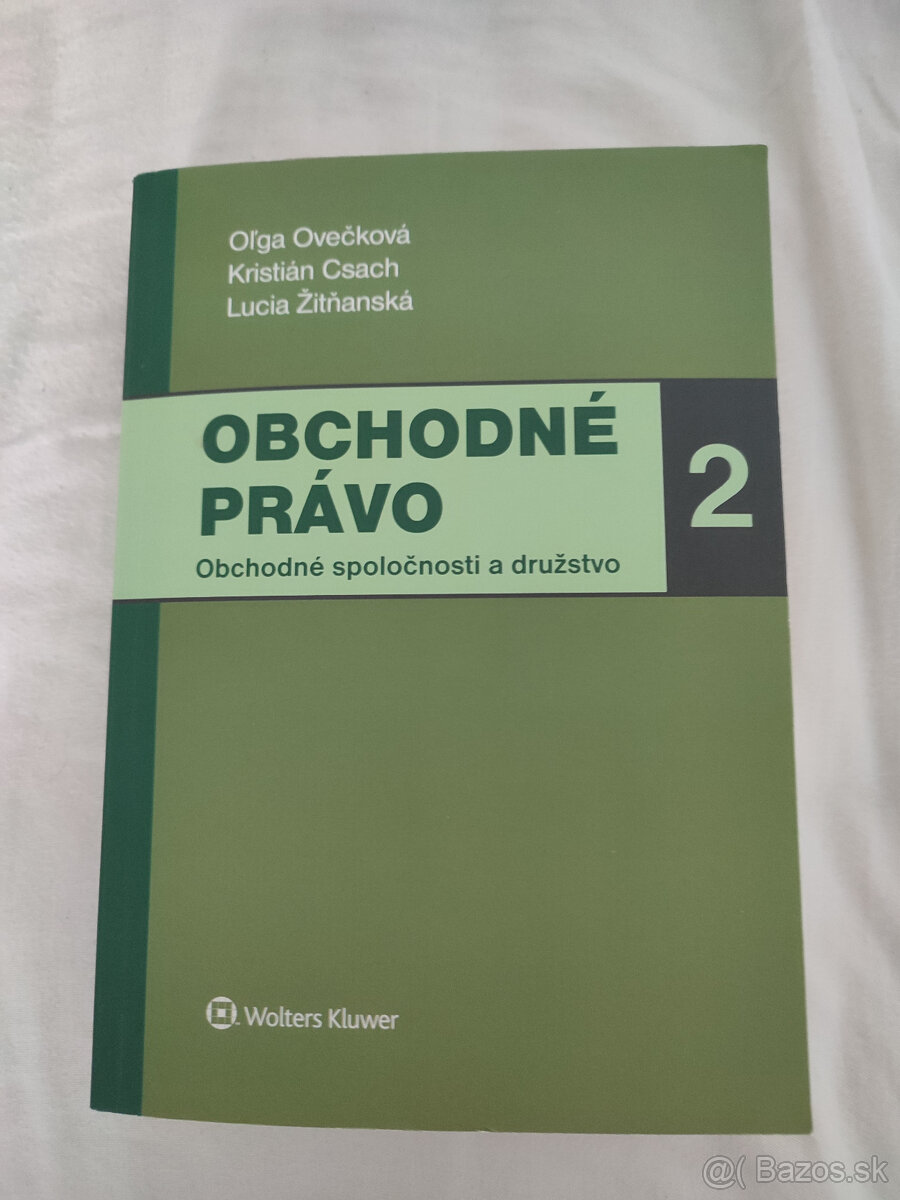 Obchodné právo 2 | Ovečková, Csach, Žitňanská