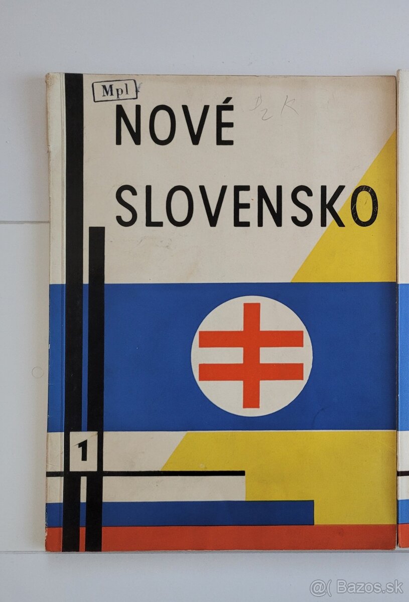 Nové Slovensko 1939 rare