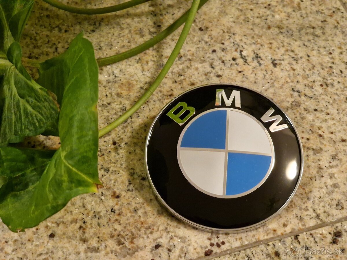 Znak BMW 82 mm modrobiely