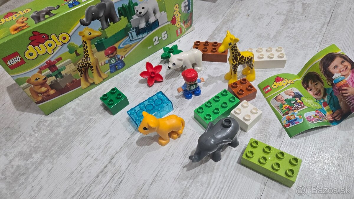 Predám LEGO Duplo 4962 so 4 zvieratkami