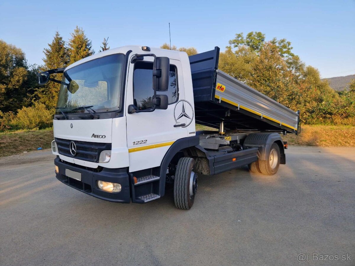 Mercedes Atego 1222 trojstranný sklápač S3