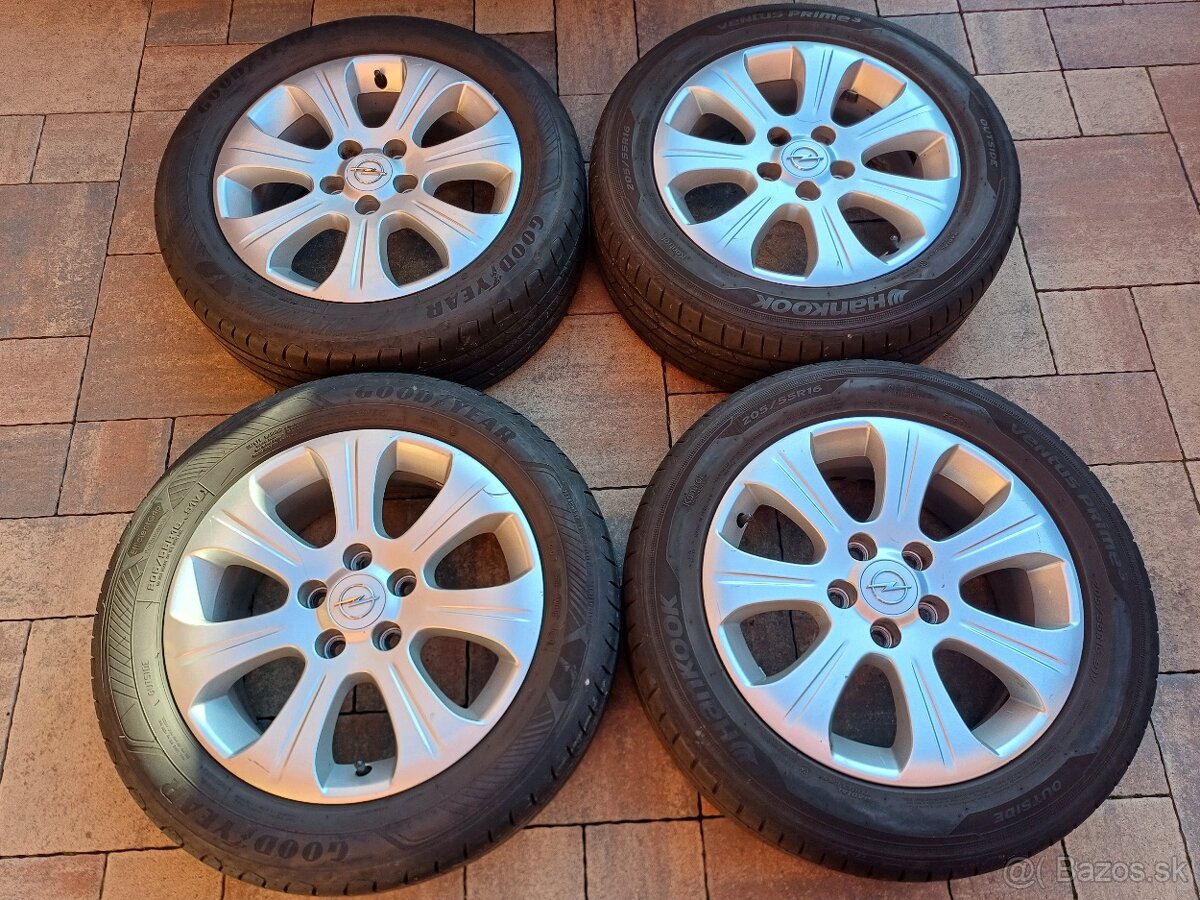 hlinikové disky org.Opel-Astra---61/2Jx16-ET-39--5x110