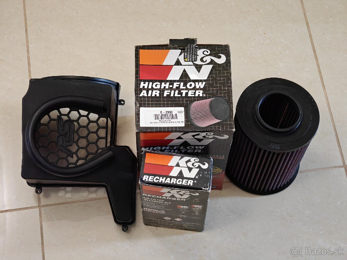 K&N E-2993 + Ford Focus RS AirBox