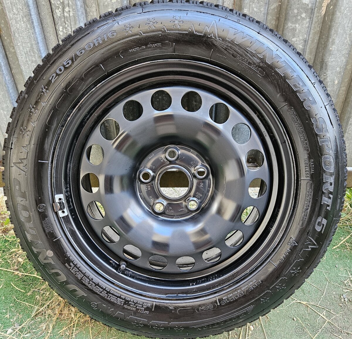 Originálna zimná sada VW - 5x112 R16 + DUNLOP 205/60 r16