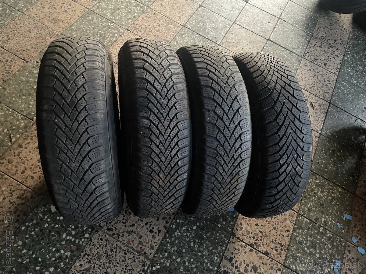 Predám zimné pneumatiky 175/80 r14 Continental